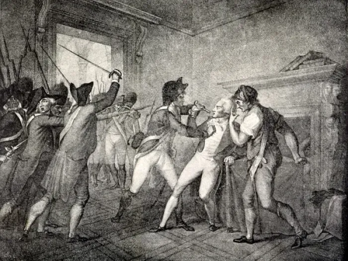 Framed Print : Robespierre Arrested Framed Print : Robespierre Arrested
