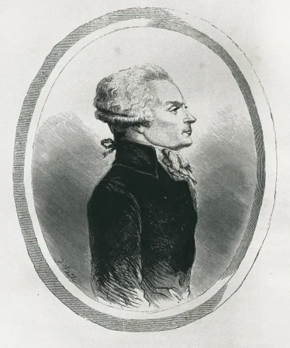 Framed Print : Robespierre, Maximilien de (1758-1794). French Framed Print : Robespierre, Maximilien de (1758-1794). French