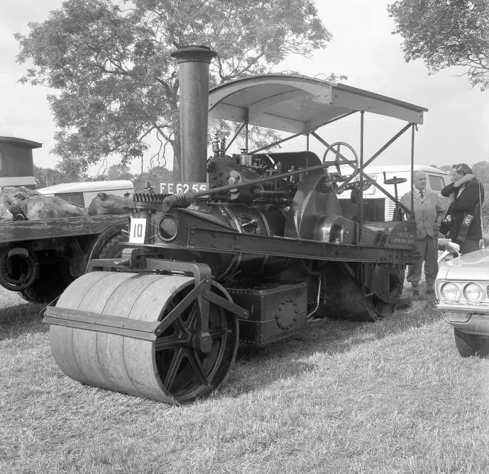Framed Print : Robey Tandem Roller FE 6255 / number 41593 Framed Print : Robey Tandem Roller FE 6255 / number 41593