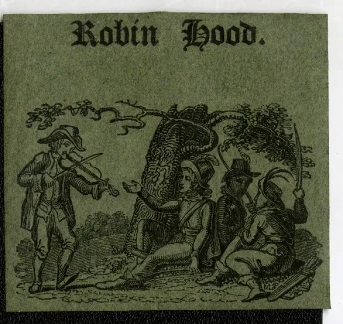 Framed Print : Robin Hood forest scene Framed Print : Robin Hood forest scene