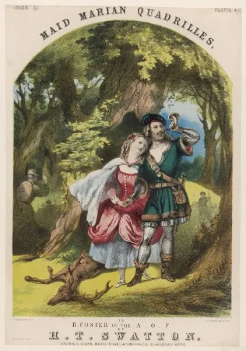 Framed Print : Robin Hood / Quadrilles Framed Print : Robin Hood / Quadrilles