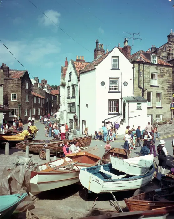 Framed Print : Robin Hood's Bay - The Dock Framed Print : Robin Hood's Bay - The Dock