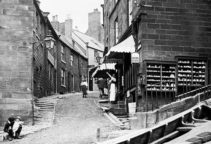 Framed Print : Robin Hood's Bay - King Street Framed Print : Robin Hood's Bay - King Street