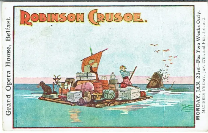 Framed Print : Robinson Crusoe Framed Print : Robinson Crusoe