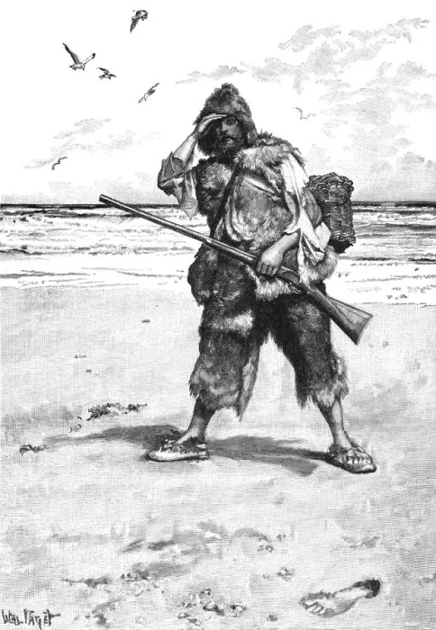 Framed Print : Robinson Crusoe Framed Print : Robinson Crusoe
