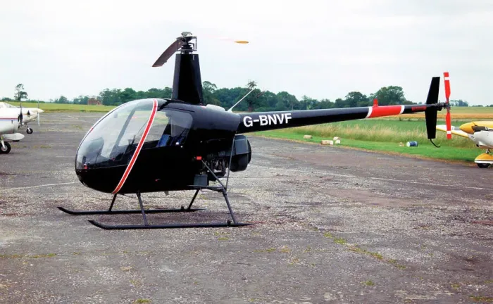 Framed Print : Robinson R22 Beta G-BNVF Framed Print : Robinson R22 Beta G-BNVF