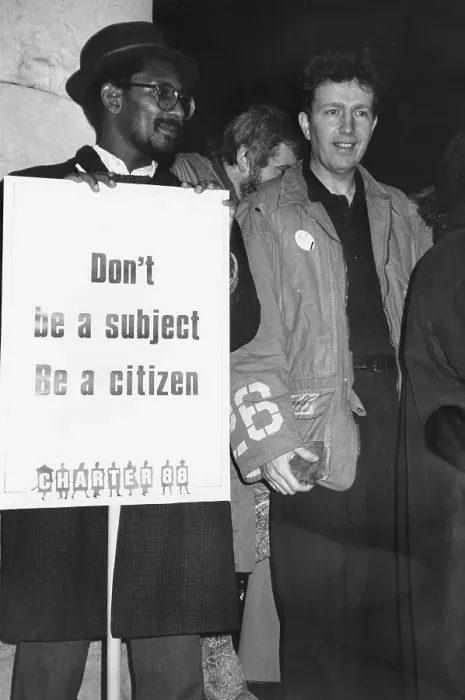 Framed Print : Robinson Tom Charter 88 Subject Citizen Politics