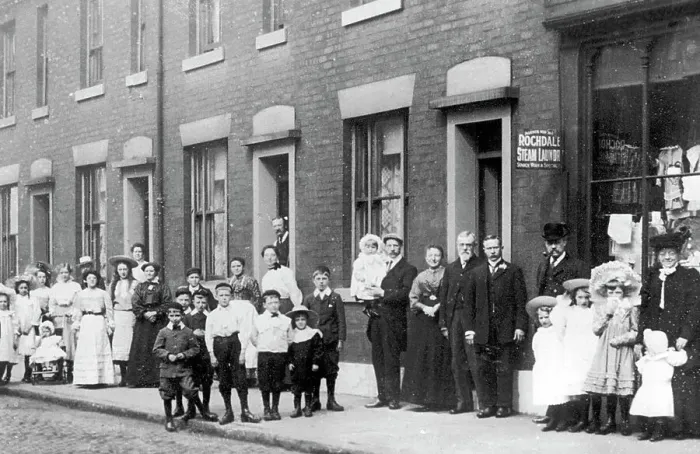 Framed Print : Rochdale Ramsey Street early 1900s Framed Print : Rochdale Ramsey Street early 1900s