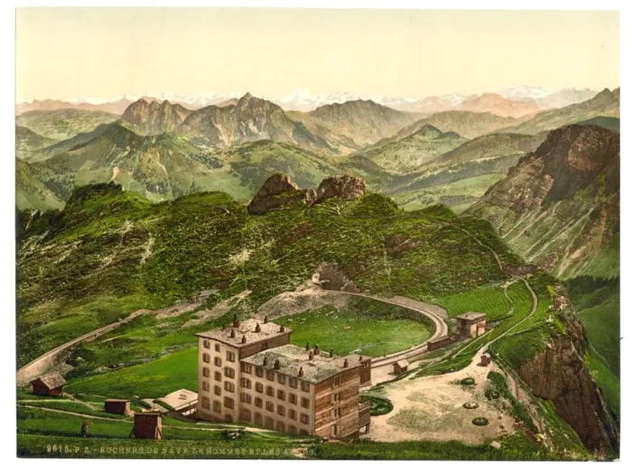 Framed Print : Rochers de Naye, the Summit and the Alps, Geneva Lake, Switz Framed Print : Rochers de Naye, the Summit and the Alps, Geneva Lake, Switz
