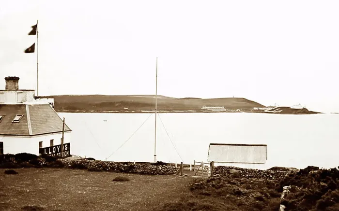 Framed Print : Roches Point, Cork, Ireland, Victorian period Framed Print : Roches Point, Cork, Ireland, Victorian period