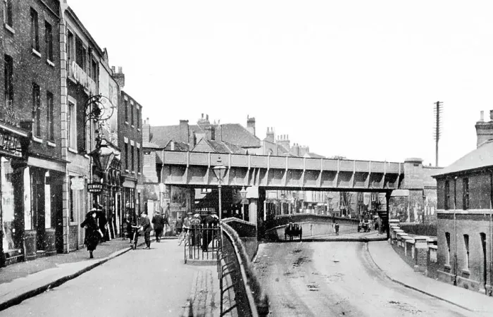 Framed Print : Rochester The Banks early 1900s Framed Print : Rochester The Banks early 1900s