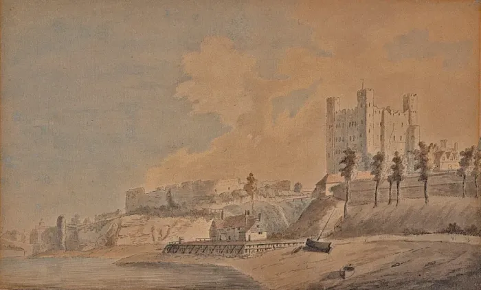 Framed Print : Rochester Castle Framed Print : Rochester Castle