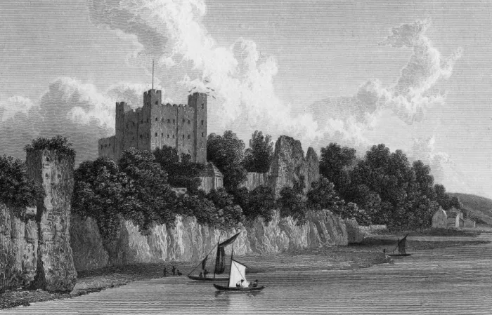 Framed Print : Rochester Castle, Kent Framed Print : Rochester Castle, Kent