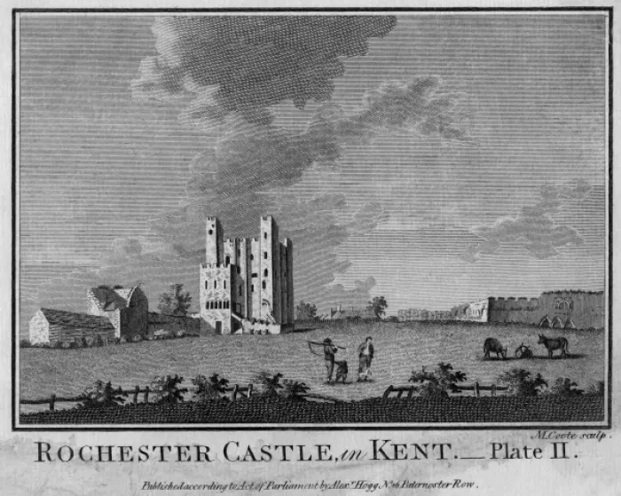 Framed Print : Rochester Castle, Kent Framed Print : Rochester Castle, Kent