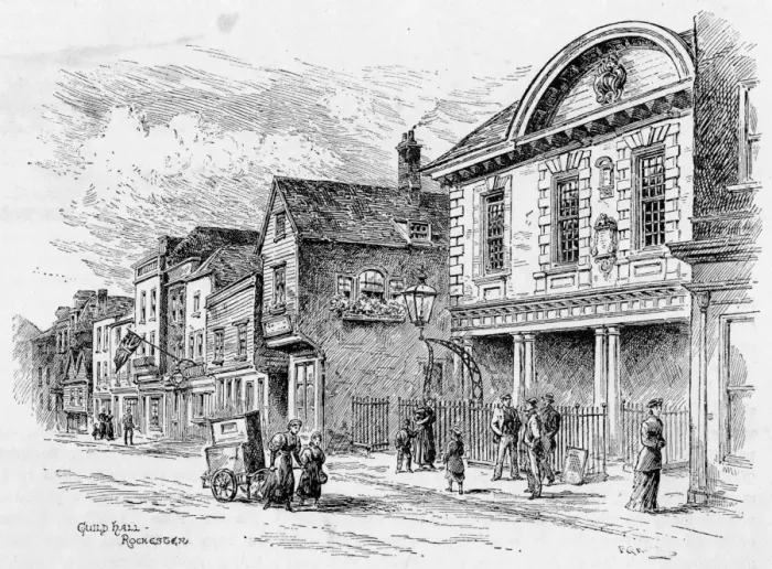 Framed Print : Rochester Guildhall, Kent Framed Print : Rochester Guildhall, Kent