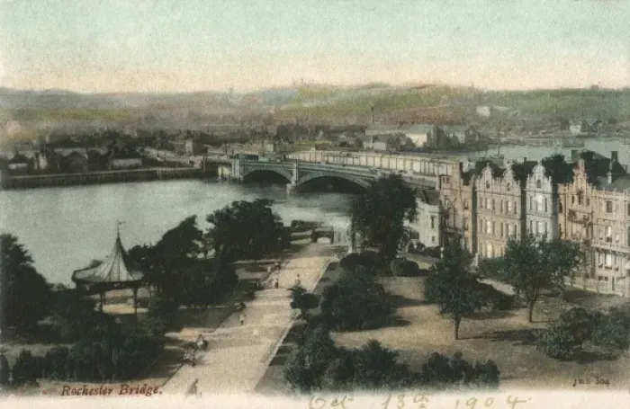Framed Print : Rochester / Kent 1904 Framed Print : Rochester / Kent 1904