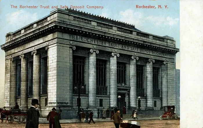 Framed Print : The Rochester Trust and Safe Deposit Company, NY State, USA Framed Print : The Rochester Trust and Safe Deposit Company, NY State, USA