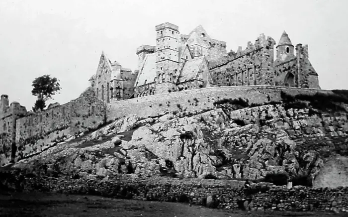 Framed Print : Rock of Cashel, Ireland, Victorian period Framed Print : Rock of Cashel, Ireland, Victorian period