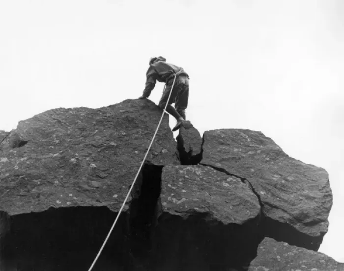 Framed Print : Rock Climber Framed Print : Rock Climber