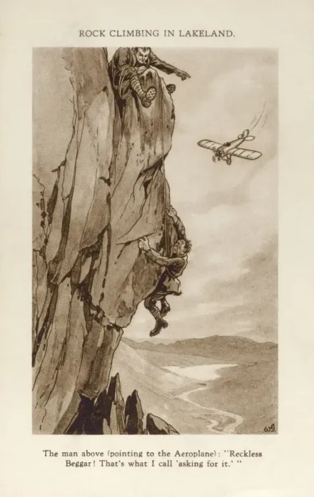 Framed Print : Rock Climbing in Lakeland Framed Print : Rock Climbing in Lakeland