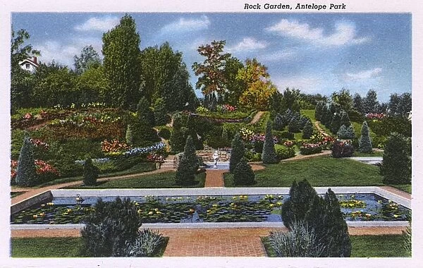 Rock Garden, Antelope Park, Lincoln, Nebraska, USA