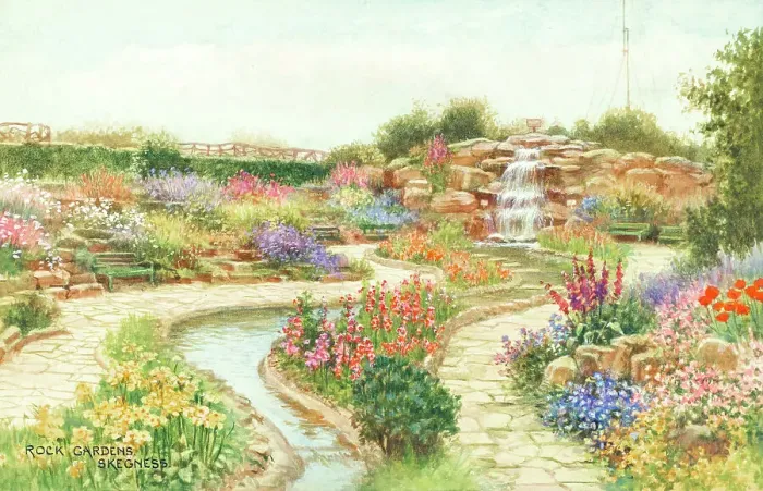 Framed Print : Rock Gardens, Skegness, Lincolnshire Framed Print : Rock Gardens, Skegness, Lincolnshire