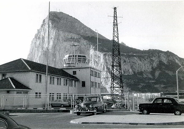 Rock of Gibraltar and Airport