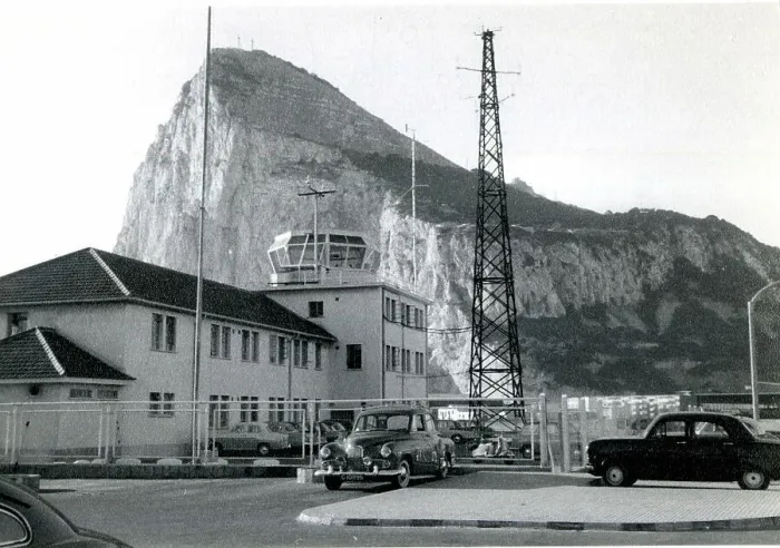 Framed Print : Rock of Gibraltar and Airport Framed Print : Rock of Gibraltar and Airport