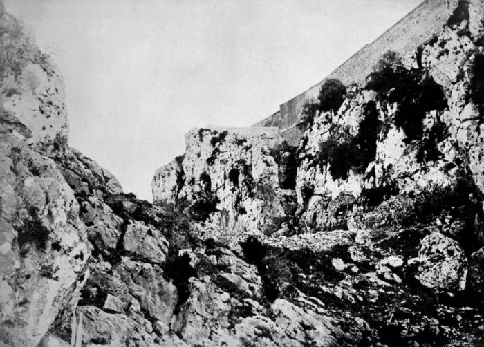 Framed Print : Rock Scenery, Gibraltar Framed Print : Rock Scenery, Gibraltar
