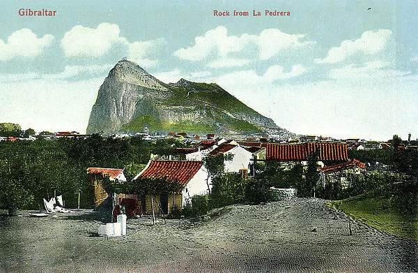 Rock viewed from La Pedrera, Gibraltar