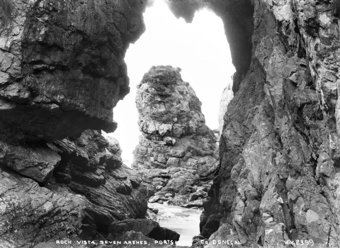 Framed Print : Rock Vista, Seven Arches, Portsalon, Co. Donegal Framed Print : Rock Vista, Seven Arches, Portsalon, Co. Donegal