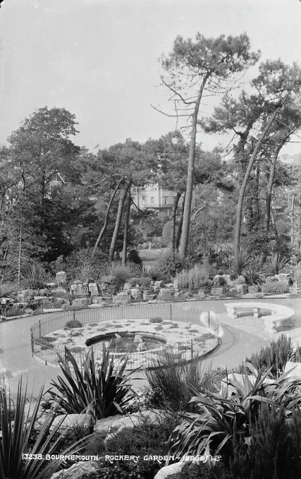 Framed Print : Rockery Garden in Bournemouth Framed Print : Rockery Garden in Bournemouth