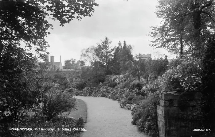 Framed Print : The Rockery at St John's College Framed Print : The Rockery at St John's College