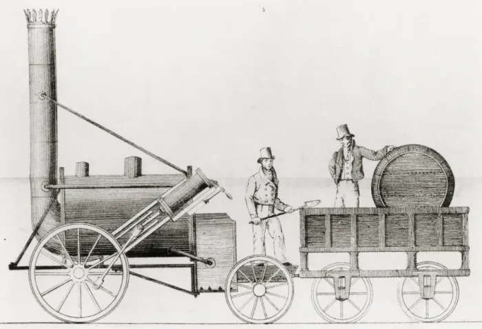 Framed Print : Rocket steam locomotive Framed Print : Rocket steam locomotive