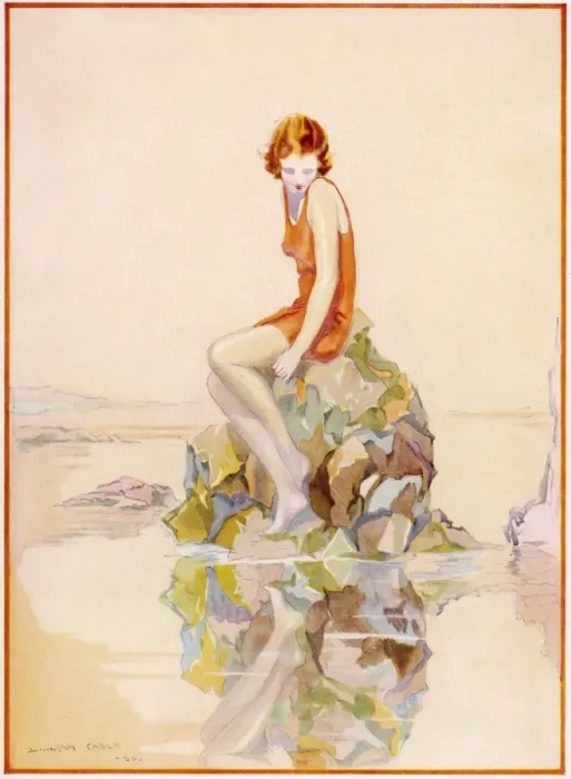 Framed Print : On the Rocks by Lindsay Cable Framed Print : On the Rocks by Lindsay Cable