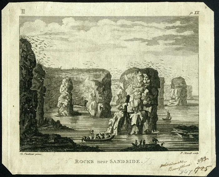 Framed Print : Rocks near Sandside Framed Print : Rocks near Sandside