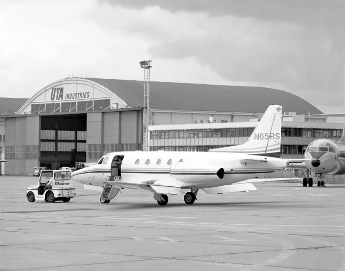 Framed Print : Rockwell Sabreliner 65A N65RS Framed Print : Rockwell Sabreliner 65A N65RS