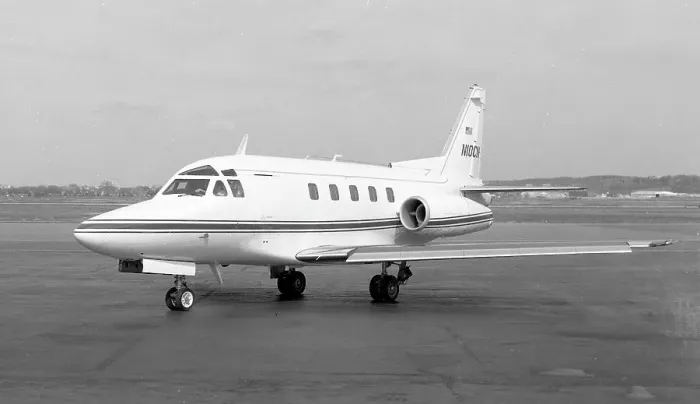 Framed Print : Rockwell Sabreliner 75A N10CN Framed Print : Rockwell Sabreliner 75A N10CN