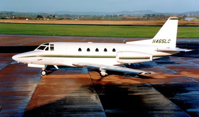 Framed Print : Rockwell Sabreliner N465LC Framed Print : Rockwell Sabreliner N465LC