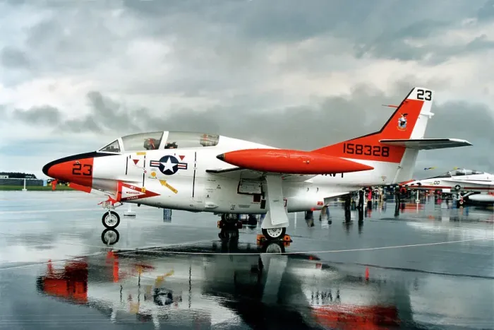 Framed Print : Rockwell T-2C Buckeye 158328 Framed Print : Rockwell T-2C Buckeye 158328