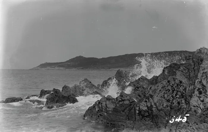 Framed Print : Rocky Coastline with Waves Framed Print : Rocky Coastline with Waves