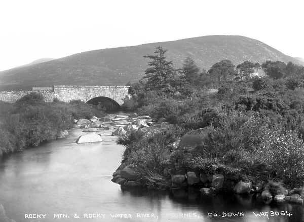 Rocky Mountain. and Rocky Water River, Mournes, Co. Down