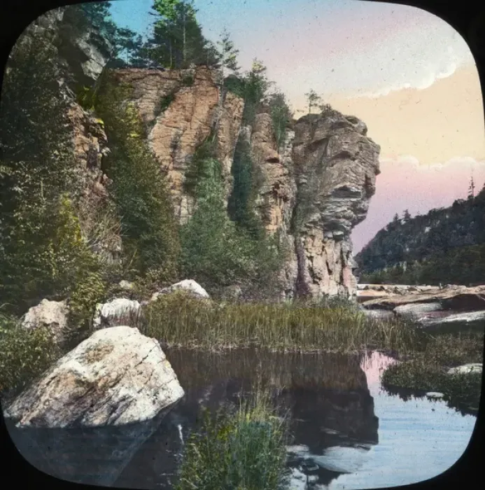 Framed Print : Rocky outcrop and Cliffs, NY State, USA Framed Print : Rocky outcrop and Cliffs, NY State, USA