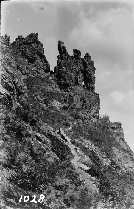 Framed Print : Rocky Outcrop on a Mountain Trail Framed Print : Rocky Outcrop on a Mountain Trail