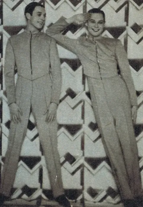 Framed Print : The Rocky Twins, c. mid 1920s Framed Print : The Rocky Twins, c. mid 1920s