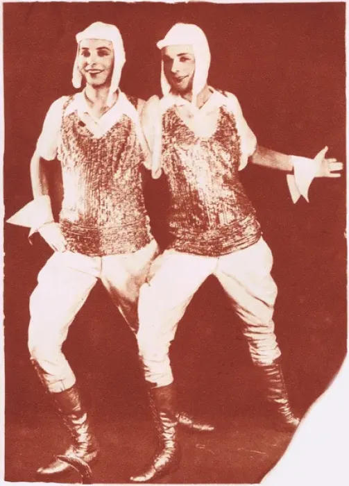 Framed Print : The Rocky Twins in Les Ailes de Paris at the Casino de Paris Framed Print : The Rocky Twins in Les Ailes de Paris at the Casino de Paris