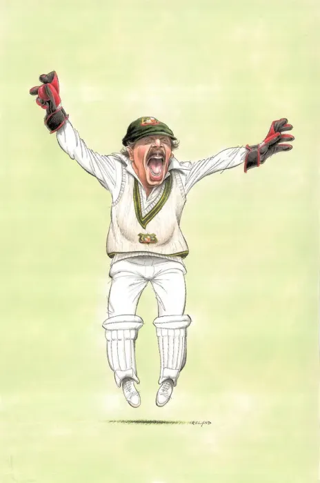 Framed Print : Rodney Marsh - Australian Cricketer Framed Print : Rodney Marsh - Australian Cricketer