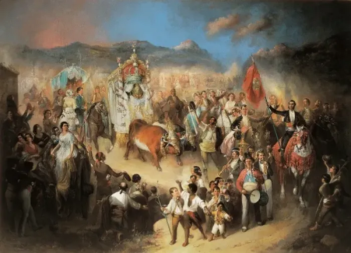 Framed Print : RODRIGUEZ de GUZMAN, Manuel (1818-1867) Framed Print : RODRIGUEZ de GUZMAN, Manuel (1818-1867)