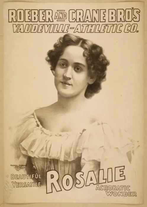 Framed Print : Roeber and Crane Bros Vaudeville-Athletic Co Framed Print : Roeber and Crane Bros Vaudeville-Athletic Co
