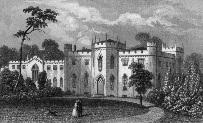 Framed Print : Roehampton Priory, Surrey Framed Print : Roehampton Priory, Surrey